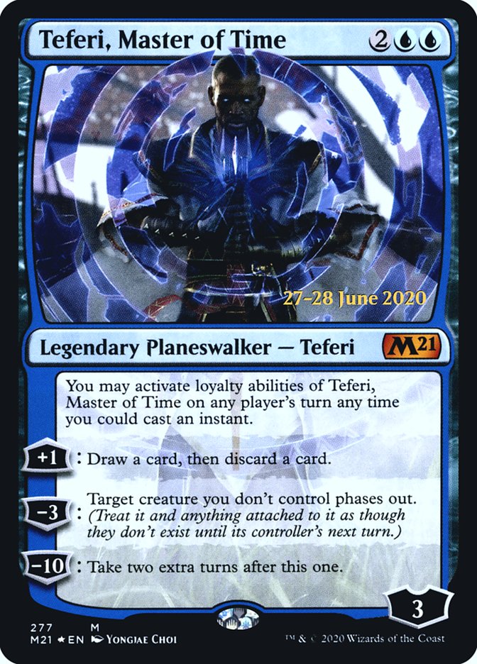 Teferi, Master of Time [Core Set 2021 Prerelease Promos] | Tacoma Games