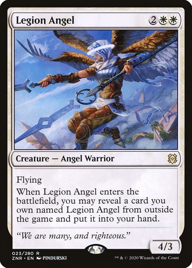 Legion Angel [Zendikar Rising] | Tacoma Games