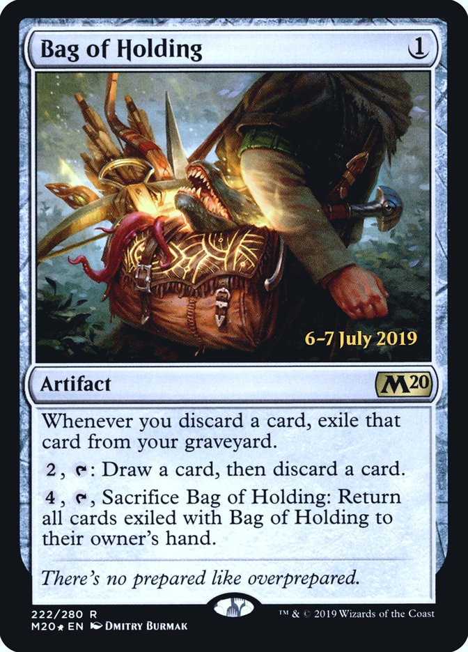 Bag of Holding  [Core Set 2020 Prerelease Promos] | Tacoma Games