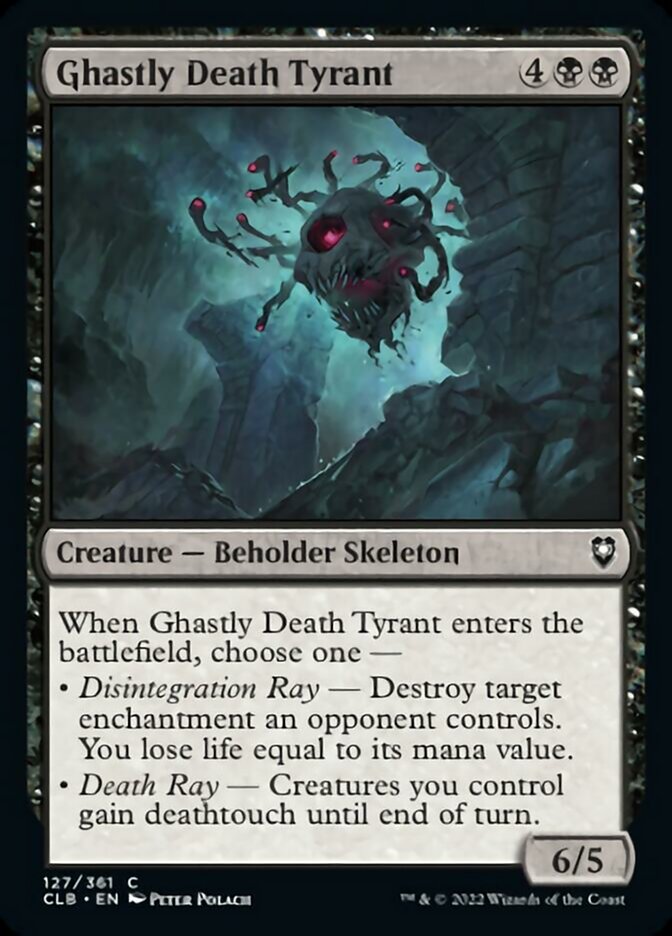 Ghastly Death Tyrant [Commander Legends: Battle for Baldur's Gate] | Tacoma Games