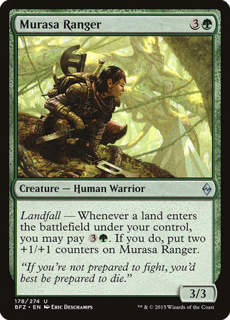 Murasa Ranger [Battle for Zendikar] | Tacoma Games