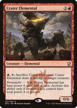 Crater Elemental [Dragons of Tarkir] | Tacoma Games