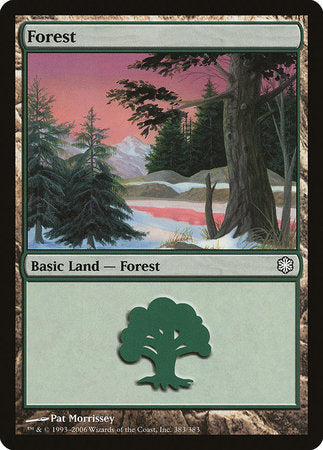 Forest (383) [Coldsnap Theme Decks] | Tacoma Games