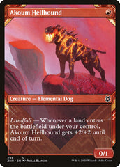 Akoum Hellhound (Showcase) [Zendikar Rising] | Tacoma Games