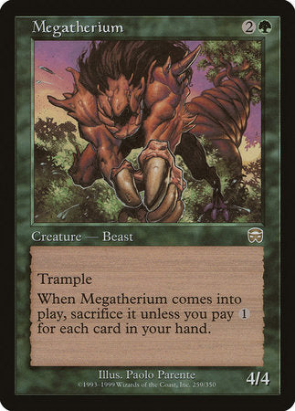 Megatherium [Mercadian Masques] | Tacoma Games