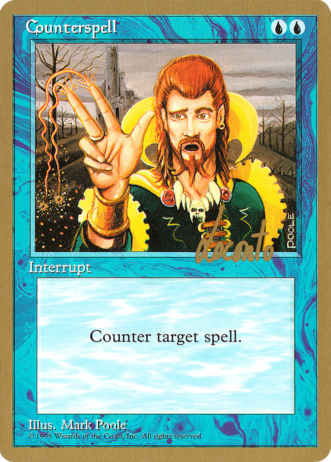 Counterspell (Michael Loconto) [Pro Tour Collector Set] | Tacoma Games