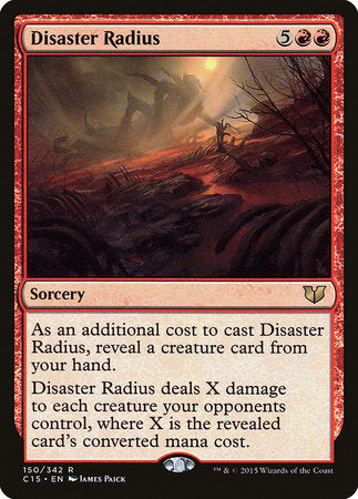 Disaster Radius [Commander 2015] | Tacoma Games