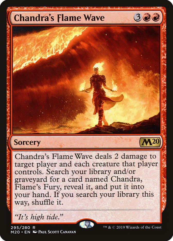 Chandra's Flame Wave [Core Set 2020] | Tacoma Games
