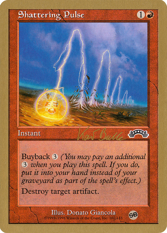 Shattering Pulse (Kai Budde) [World Championship Decks 1999] | Tacoma Games