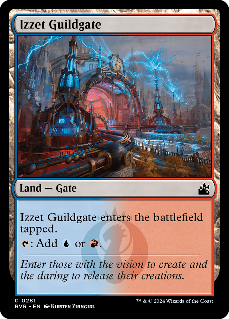 Izzet Guildgate [Ravnica Remastered] | Tacoma Games