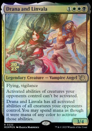 Drana and Linvala [March of the Machine Prerelease Promos] | Tacoma Games