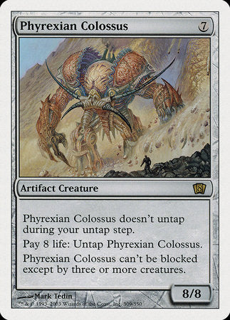 Phyrexian Colossus [Eighth Edition] | Tacoma Games