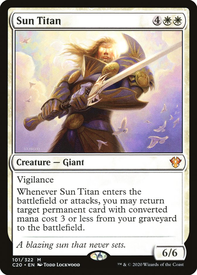 Sun Titan [Commander 2020] | Tacoma Games