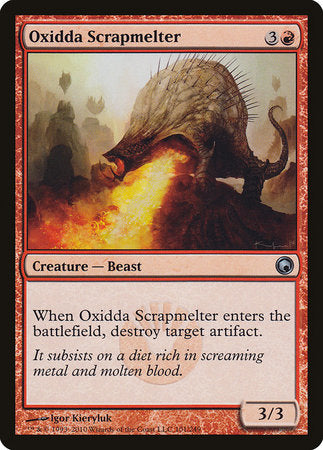 Oxidda Scrapmelter [Scars of Mirrodin] | Tacoma Games