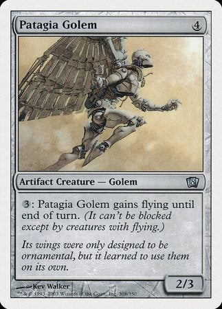 Patagia Golem [Eighth Edition] | Tacoma Games