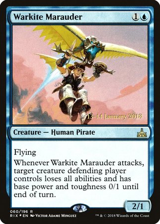 Warkite Marauder [Rivals of Ixalan Promos] | Tacoma Games