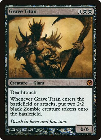 Grave Titan [Duels of the Planeswalkers Promos 2011] | Tacoma Games