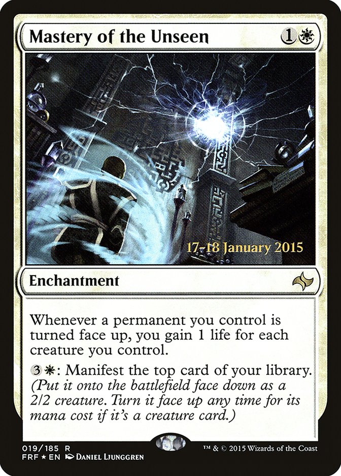 Mastery of the Unseen  [Fate Reforged Prerelease Promos] | Tacoma Games