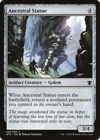 Ancestral Statue [Dragons of Tarkir] | Tacoma Games