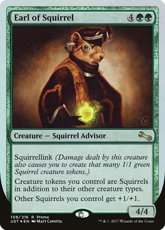 Earl of Squirrel [Unstable Promos] | Tacoma Games