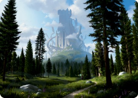 Forest (278) Art Card [Dungeons & Dragons: Adventures in the Forgotten Realms Art Series] | Tacoma Games