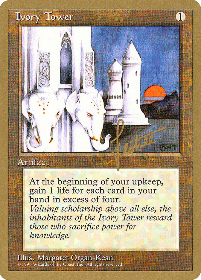 Ivory Tower (Bertrand Lestree) [Pro Tour Collector Set] | Tacoma Games