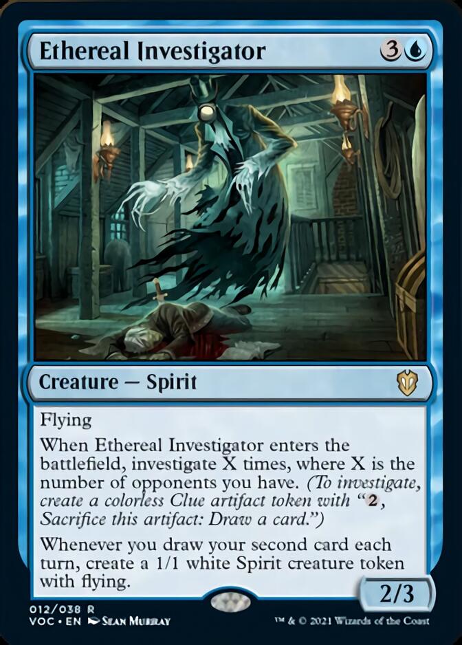 Ethereal Investigator [Innistrad: Crimson Vow Commander] | Tacoma Games