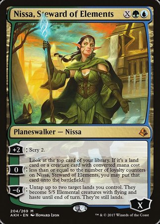 Nissa, Steward of Elements [Amonkhet] | Tacoma Games