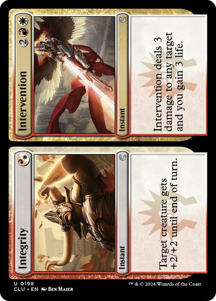 Integrity // Intervention [Ravnica: Clue Edition] | Tacoma Games