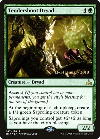 Tendershoot Dryad [Rivals of Ixalan Promos] | Tacoma Games