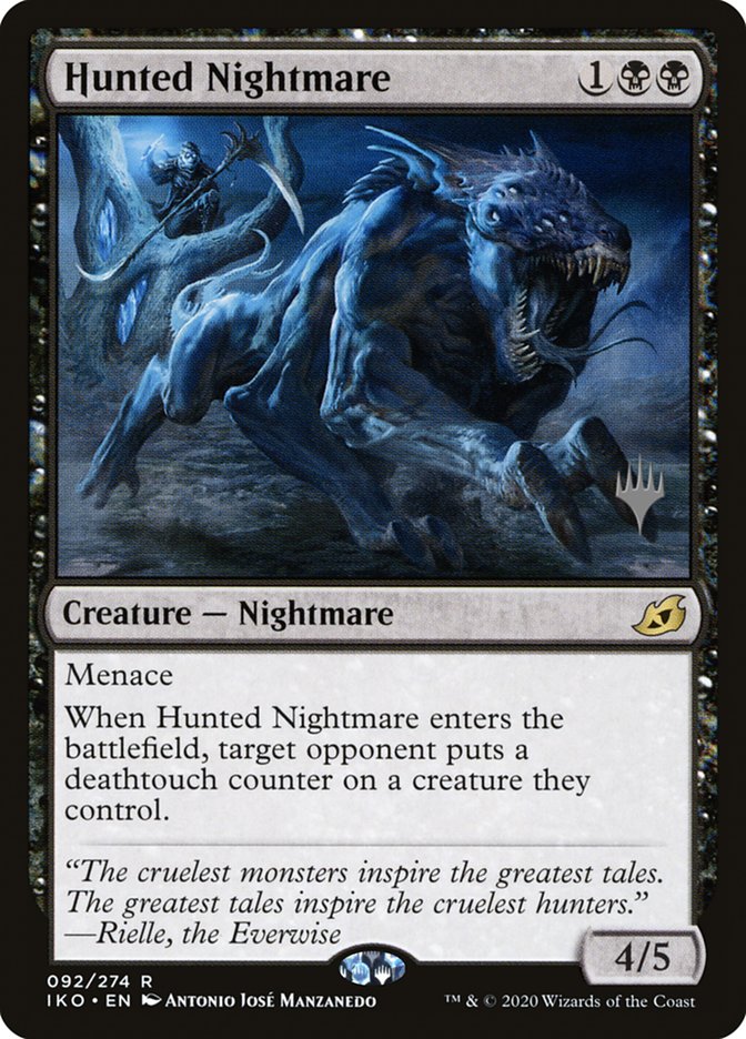 Hunted Nightmare (Promo Pack) [Ikoria: Lair of Behemoths Promos] | Tacoma Games