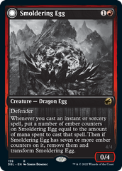Smoldering Egg // Ashmouth Dragon [Innistrad: Double Feature] | Tacoma Games