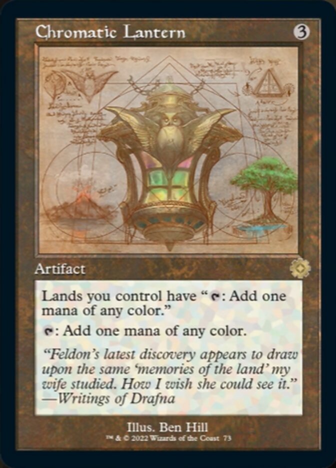 Chromatic Lantern (Retro Schematic) [The Brothers' War Retro Artifacts] | Tacoma Games