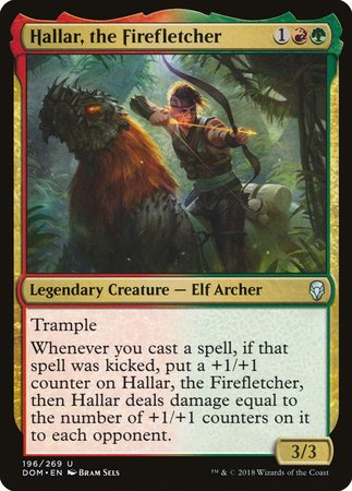 Hallar, the Firefletcher [Dominaria] | Tacoma Games