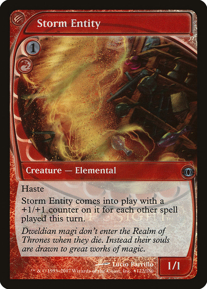 Storm Entity [Future Sight Promos] | Tacoma Games