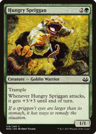 Hungry Spriggan [Modern Masters 2017] | Tacoma Games