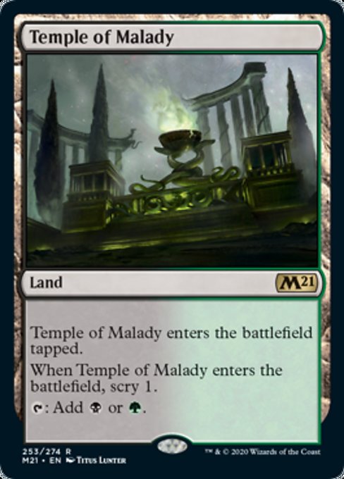 Temple of Malady [Core Set 2021] | Tacoma Games
