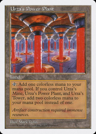 Urza's Power Plant [Fifth Edition] | Tacoma Games