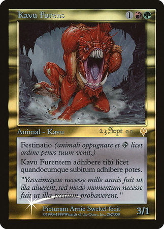 Raging Kavu (Latin) [Prerelease Events] | Tacoma Games