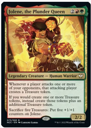 Jolene, the Plunder Queen (Promo Pack) [Streets of New Capenna Commander Promos] | Tacoma Games