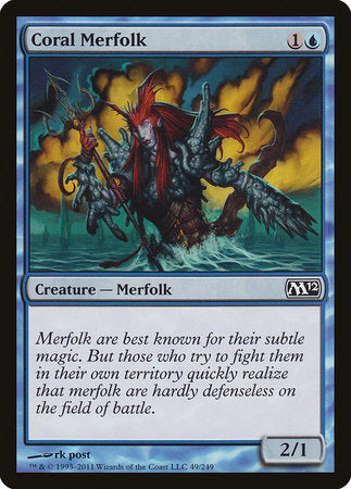 Coral Merfolk [Magic 2012] | Tacoma Games