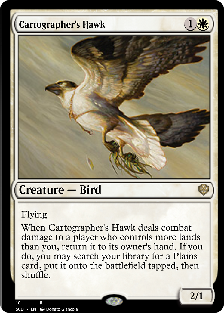 Cartographer's Hawk [Starter Commander Decks] | Tacoma Games