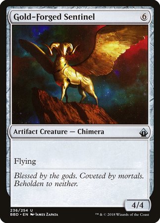 Gold-Forged Sentinel [Battlebond] | Tacoma Games