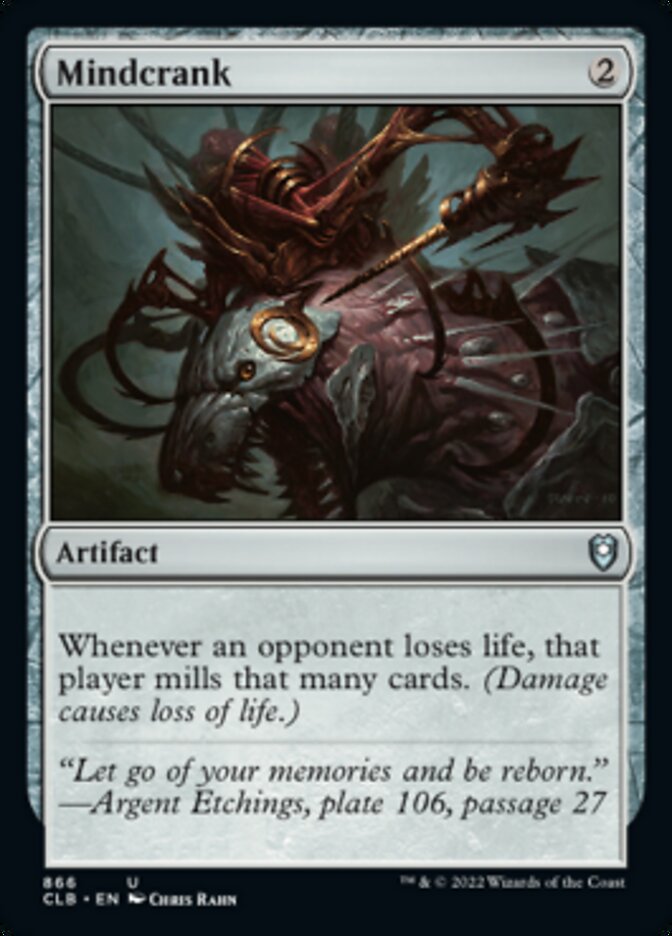Mindcrank [Commander Legends: Battle for Baldur's Gate] | Tacoma Games