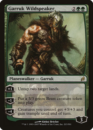 Garruk Wildspeaker [Lorwyn] | Tacoma Games