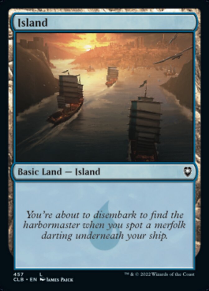 Island (457) [Commander Legends: Battle for Baldur's Gate] | Tacoma Games