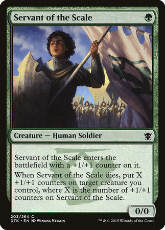 Servant of the Scale [Dragons of Tarkir] | Tacoma Games