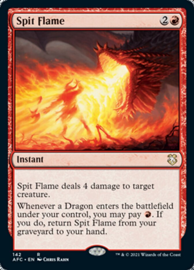 Spit Flame [Dungeons & Dragons: Adventures in the Forgotten Realms Commander] | Tacoma Games