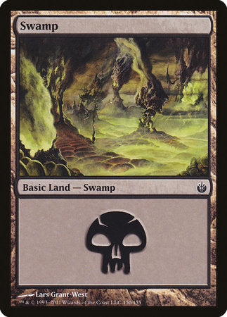 Swamp (150) [Mirrodin Besieged] | Tacoma Games