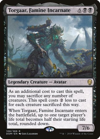 Torgaar, Famine Incarnate [Dominaria] | Tacoma Games